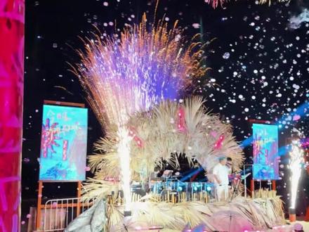 已经开始期待厦门彩虹沙滩的跨年烟花倒计时了!