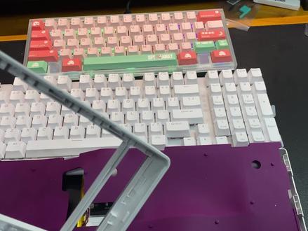 vgn98来啦三款上手实测+199拆解#机械键盘 #vgn98