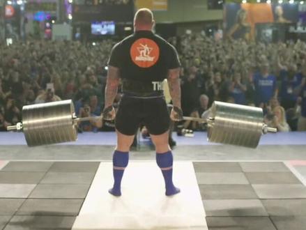 大力士魔山硬拉世界纪录1002斤!#大力士 #硬拉 #精神氮泵