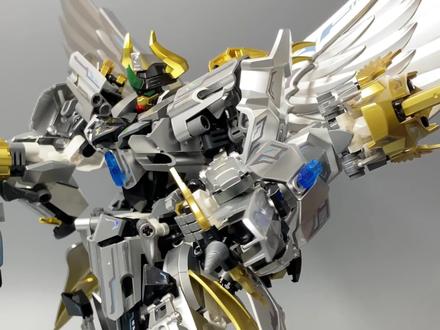 一体变形,无需拆解!国创品牌_F5机甲计划系列-机变天马!#F5积木 #F5机甲 #国产积木 #机甲积木 #变形机甲