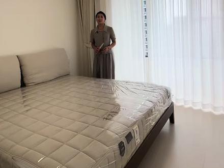 当卧室单眼皮遇到挂机空调,你家还是这么丑嘛,可以这样做,既美观又不突兀了#装修避坑 #单眼皮吊顶 #卧室装修设计