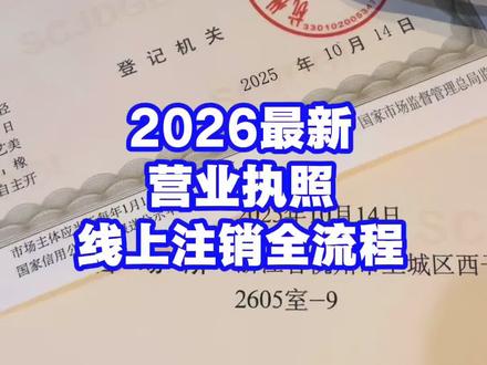 一条视频讲清楚营业执照线上注销全流程,看完你也可以线上操作! #真实生活分享计划 #营业执照注销流程 #网上注销营业执照 #网上注销营业执照流程 #清税证明怎么下载