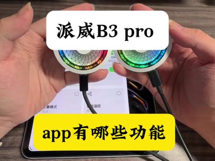 派威B3pro app功能讲解#派威B3pro #派威 #散热器