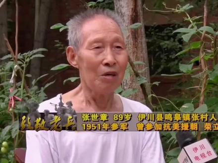 致敬老兵—张世章#伊川