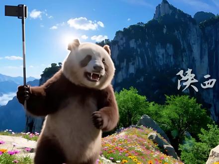 跟着七仔打卡陕西#陕西文旅 #陕西旅游 #七仔 #ai