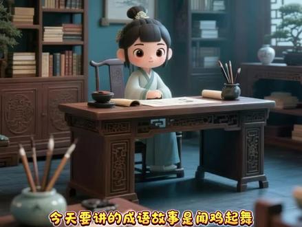 第18集|成语故事《闻鸡起舞》
该成语原指东晋名将祖逖与好友刘琨,半夜听到鸡叫就起床练剑。它比喻有志向的人抓紧时间不懈努力,也用来形容一种积极向上的奋斗精神。#历史典故 #闻鸡起舞#故事讲解 #成语故事 #闻鸡起舞