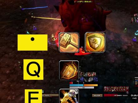 魔兽世界按键设置向导,如何设置快捷键#魔兽世界怀旧服 #防骑 按键设置