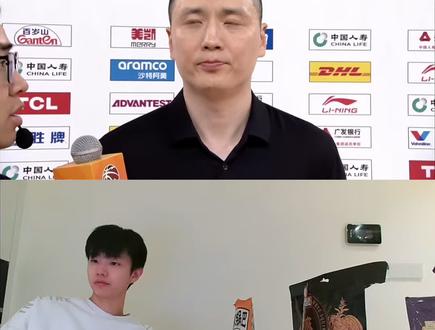 CBA总决赛上海男篮101:90浙江广厦,卢伟赛后采访,孙世睿谈应该感谢布朗和孙铭徽。#CBA总决赛#浙江广厦VS上海男篮#布朗#孙铭徽#体坛之星
