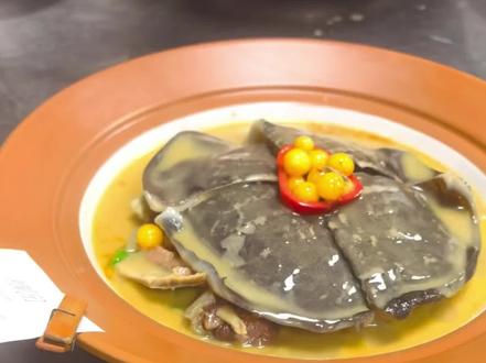 水鱼是常德钵子的一道经典菜,黄焖红烧都可以,我做的裙边是直接用开水侵泡的,主要是防止遇到质量差点水鱼裙边炸边,质量好的可以下锅煸炒,水鱼油很腥要撕干净,要小火煸炒火大容易粘锅#在家做美食 #甲鱼做法 #团年饭 #地方特色美食 #扣肉