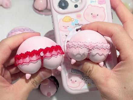 新年款猪屁股可以加猪蛋啦!#气囊支架