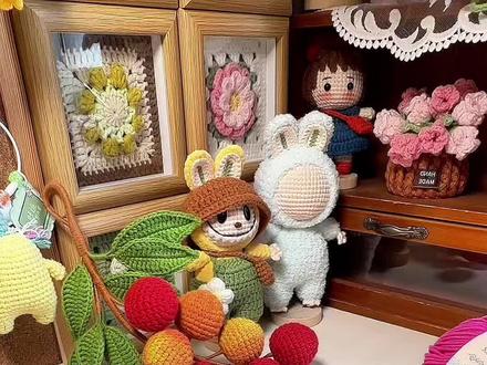 荔枝钩织教程【二】 #我的手工作品 #编织教程 #手作diy #钩织荔枝 #教程 @抖音创作小助手 @上热门🔥🔥🔥