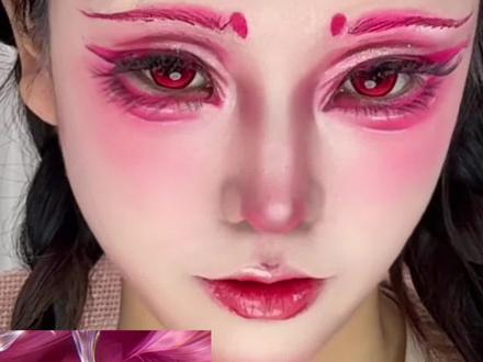 Cos妲己九尾狐妆教来咯#妲己九尾狐cos #cos #cos妆教程 #九尾狐 #眼睛怎么画