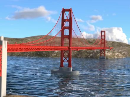 土木工程最具挑战的项目,构建水下围堰有多复杂? #施工动画 #三维动画 #基建 #桥梁施工 #科普一下