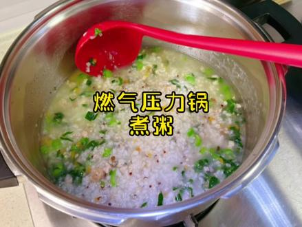 不知道你们有没有刷到过?有个妹妹用压力锅煮粥炸的哟惨不忍睹,我真的要气死。白瞎了这么好的锅。#压力锅煮粥(详细)蔬菜瘦肉海鲜粥