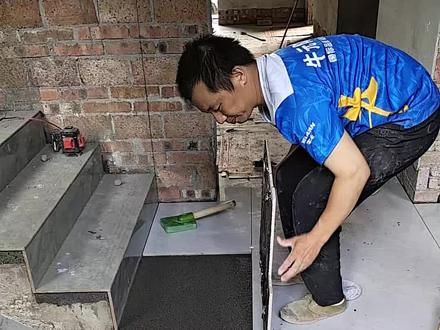 踏步与转台交接#农村自建房#现场实拍