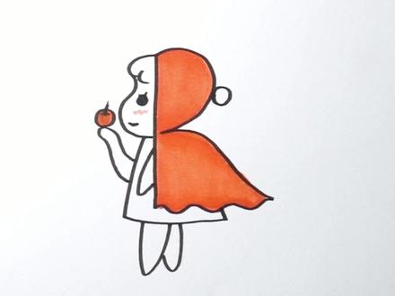 #简笔画 画一个小精灵,调皮又可爱#想画就画 @抖音小助手