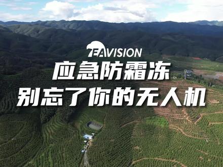 应急防霜冻别忘了你的无人机 #三农 #抖音助农 #极目无人机 #无人机打药 #植保无人机