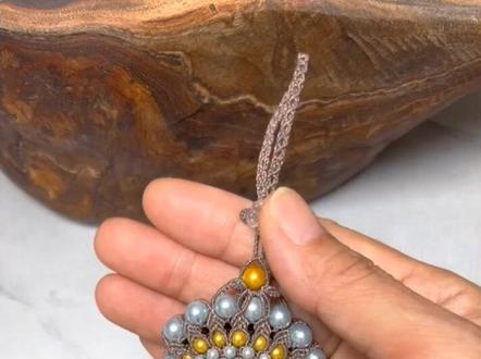 青篱花嫁丨教程分享#绳编教程 #绳编#绳编艺术