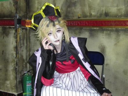 这期有看点,抓拍到最近超火的童磨啦!#二次元 #童磨 #童磨cos #抓拍