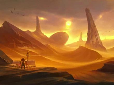 沙漠死神大战泽拉斯! #lol剧情 #内瑟斯