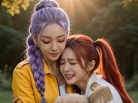 米拉和鲁米的友谊,你们羡慕吗#动画 #益智 #猎魔女团