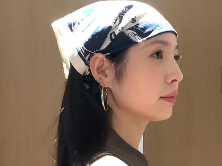懒人速学版☝️头巾戴法 #头巾戴法 #有手就行