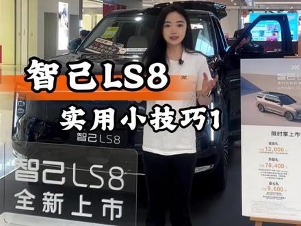 智己 LS8 隐藏实用小技巧 90% 车主都不知道的功能学会直接提升用车幸福感#智己LS8 #上市权益价再降1万 #智己LS8正式上市 #智己LS8一试封神
