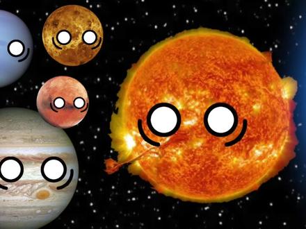 地球打败了蓝巨星#星球动画 #原创动画 #动画