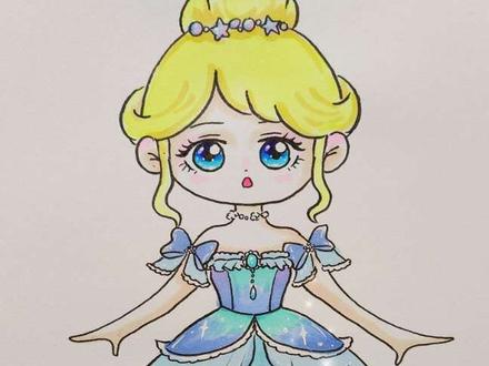 画公主 #公主简笔画 #画公主 #画灰姑娘 #灰姑娘 #灰姑娘简笔画