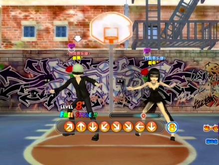 劲舞团最经典舞步之一(疯神摇头) #劲舞团