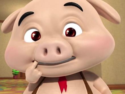 本该是体育学霸的它却因为一个有害棒棒糖而陨落#猪猪侠#小呆呆#动画#二次元