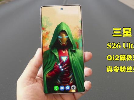 S26 Ultra取消内置磁铁,无线充倒退? 三星 S26 Ultra内置磁铁确认取消,Ultra也开始砍配置了?这次真的离谱… #三星S26Ultra #数码科技 #三星手机 #Qi2