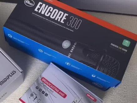 说唱 喊麦 声卡麦克风套装#迷笛plus #直播设备 #罗技blue300