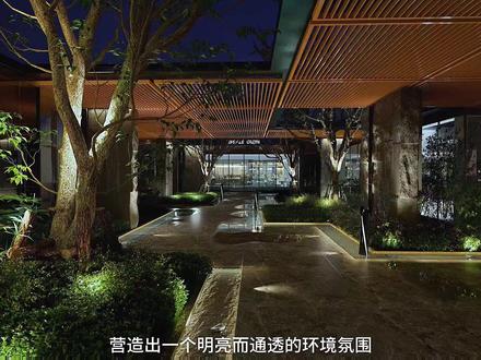 庭院景观亮化怎么做?通透与明亮#d5渲染器 #三维动画 #3d效果图