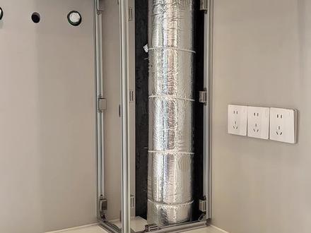 思路打开❗厨房下水管还能这样包 既实用又省钱#包下水管 #珐琅板平替 #自己动手装修 #厨房装修 #厨房改造