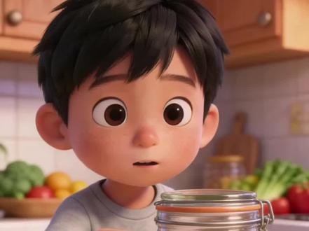 "米缸生虫,古有'防微杜渐'之训。孩童好奇,正是探索世界之时。✨教育如春雨,润物无声。#母婴智慧 #儿童成长"