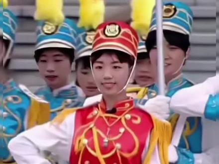 #台湾台中女子中学仪仗队#很有意思很解压