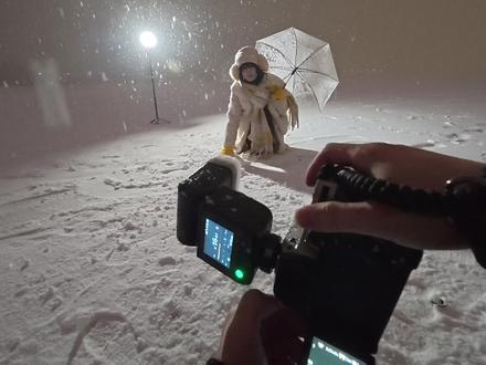 2026年初雪拍照#拍照姿势不重样 #雪地拍照 #生命力 #神图的诞生 #青年创作者成长计划 @DOU+小助手 @抖音小助手 @DOU+上热门