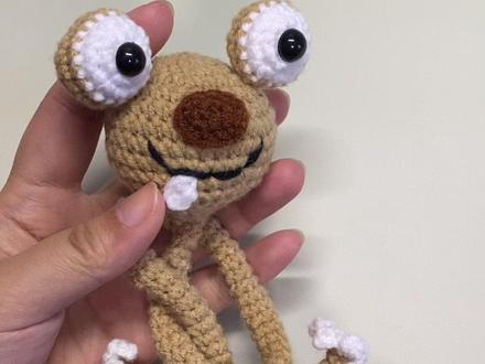 第2集:长脖树懒钩织教程完结啦~#我的手工作品 #创作者中心 #创作灵感 #手工 #教程