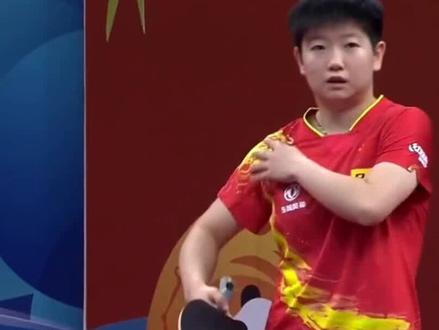 #孙颖莎 #孙颖莎夺得女单冠军 #孙颖莎拿下女单金牌 发型好看!