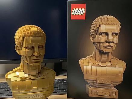 半身像积木版拼装完成#三角洲行动 #乐高 #乐高积木 #拼装模型 #模型