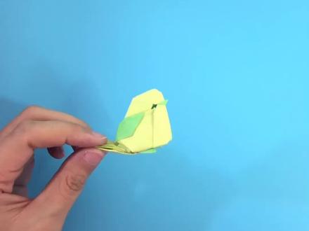 肥肥的小麻雀,不知是你的菜吗?#折纸 #手工 #抖音小助手