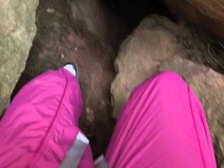 钻过圌山的野洞才知道:别有洞天!#圌山探险 #探洞 #徒步