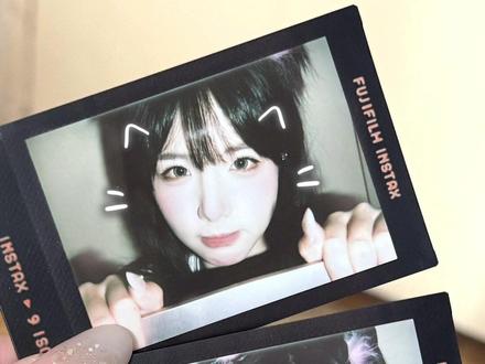 小猫探头拍立得✅ #斯丹德豆腐灯#打光教程 #拍立得