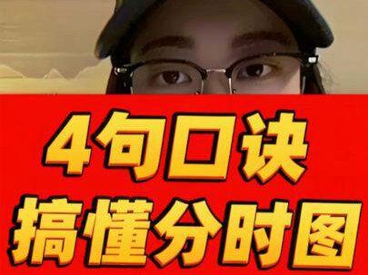 4句口诀搞懂分时图 4句口诀搞懂分时图#股 #股民 #股票 #财经 #股民交流