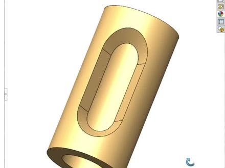 圆形槽口的绘制 #solidworks #非标设计 #机械绘图 #CAD #三维建模
