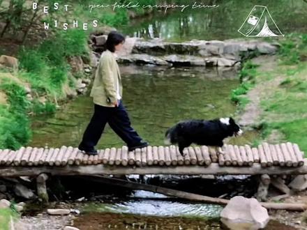 旷野小森林露营攻略。#周末野生露营地 #森呼吸漫山野 #林野之约