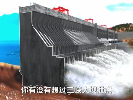 3D动画演示三峡大坝,如何排淤泥,航运,发电? #科普知识 #动画原理 #抖音精选 #三峡大坝 #土木工程