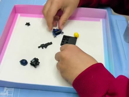 海上特警!#小颗粒积木拼装 #创作者中心 #乐高 #人仔积木 #乐高积木搭建