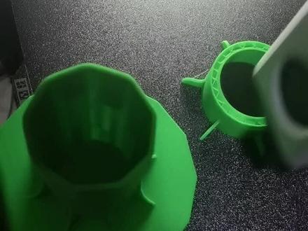 3d打印,为什么有的时候不圆滑?有时和导入切片软件的模型格式有很大关系。觉得有用点个赞😄*.stl vs *.step #拓竹p1p #3d打印